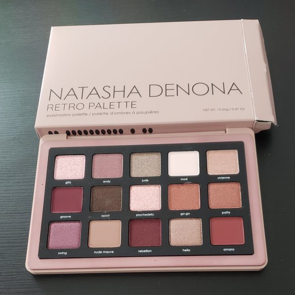 NATASHA DENONA ENCHANTING RETRO EYES PALETTE $80 - Picture 9 of 14